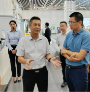 省生態(tài)環(huán)境廳、省工業(yè)和信息化廳調(diào)研生態(tài)環(huán)境